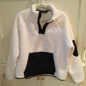 Under Armour Sherpa Pullover Jacket (Women's X-Large) White